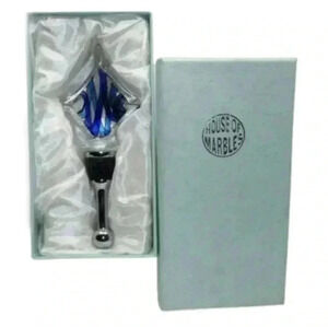 House Of Marbles art glass stopper in box